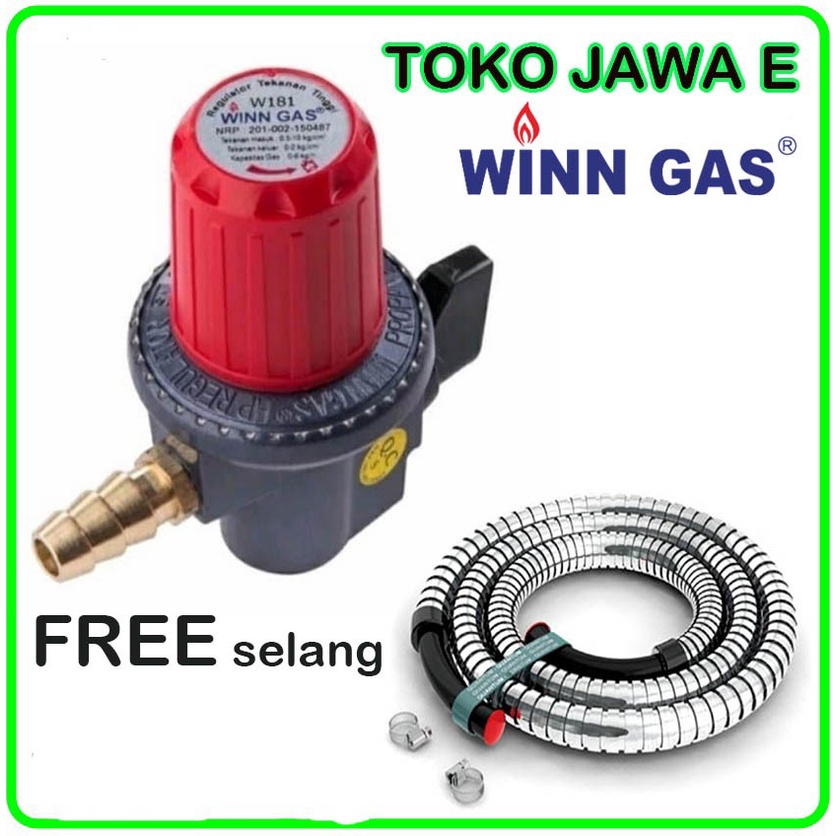 Jual REGULATOR WINN GAS High Preasure Winn Gas W 181 Nm Non Meter ...