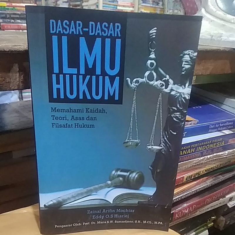 Jual DASAR DASAR ILMU HUKUM MEMAHAMI KAIDAH TEORI ASAS DAN FILSAFAT ...