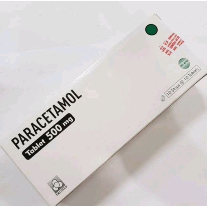 Jual Paracetamol 500mg PROMED Box 100tablet | Shopee Indonesia