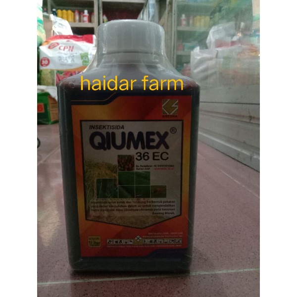 Jual Insektisida Qiumex Ec Lt Insektisida Kontak Lambung Trips