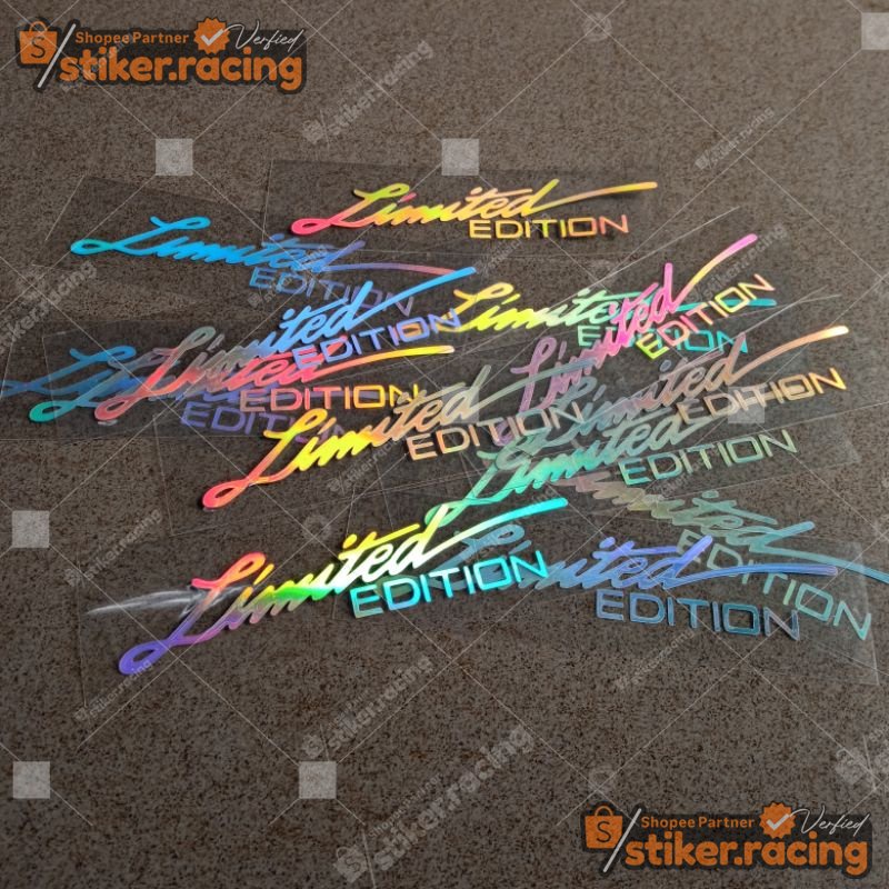 Jual Star Sticker Cutting Limited Edition Stiker Racing Star Sticker ...