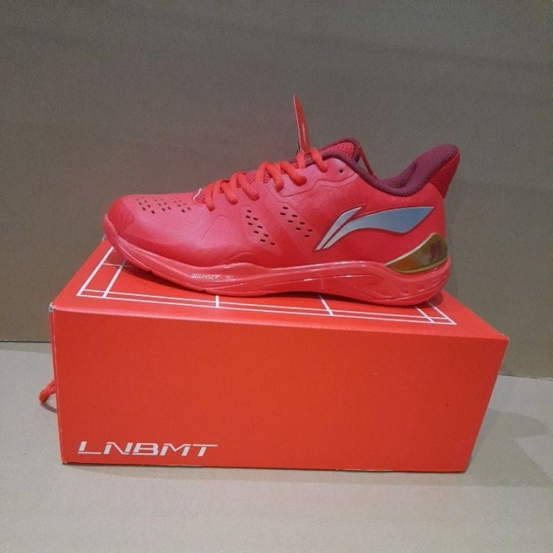 Jual Sepatu Badminton Lining LI-NING AYAR033-1 Yun Ting Red Original ...
