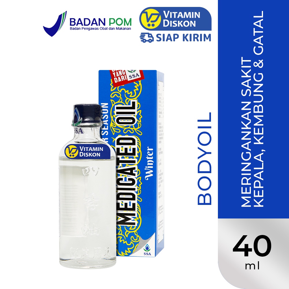 Jual FOUR SEASON MEDICATED OIL WINTER MINYAK ANGIN UNTUK SAKIT KEPALA