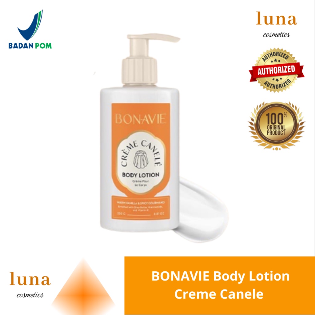 Jual BONAVIE Body Lotion Creme Canele 250g Shopee Indonesia