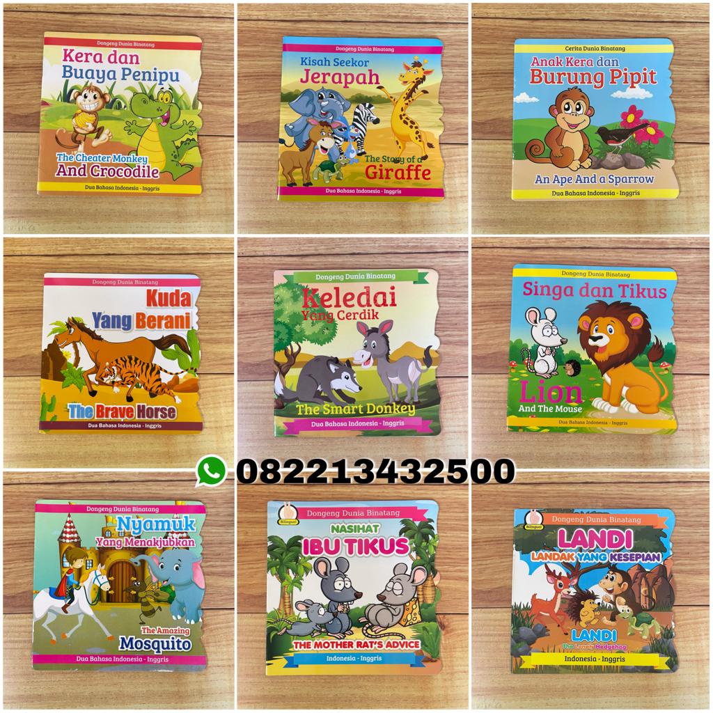 Jual Buku Bergambar Dongeng anak full warna | Shopee Indonesia