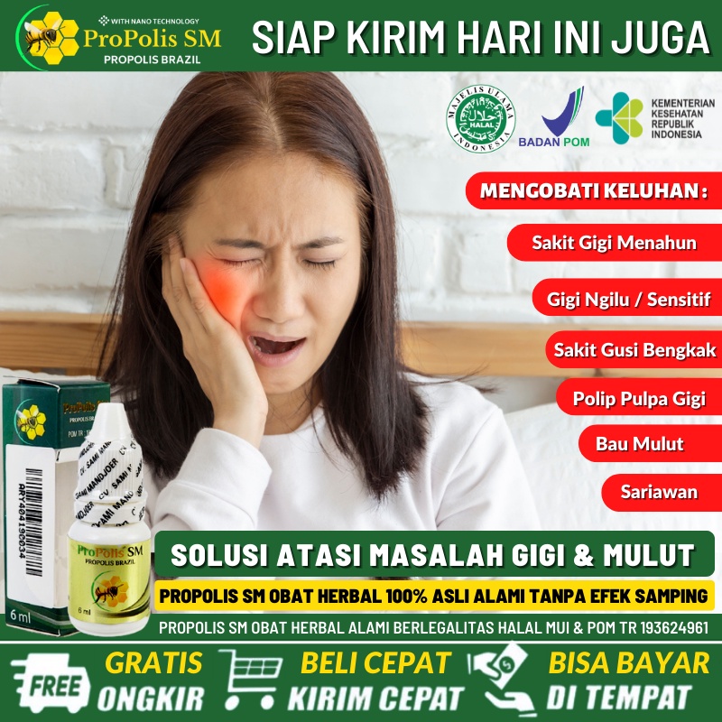 Jual Obat Alami Untuk Gigi Ngilu Gigi Linu Gigi Goyang Gigi