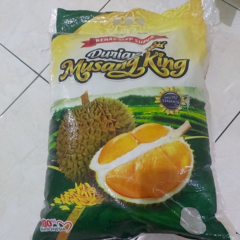 Jual Beras Cap Durian Musang King 10kg Shopee Indonesia