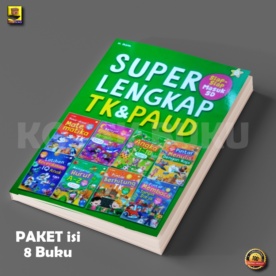 Jual Buku Aktivitas TK PAUD / Belajar Membaca Dan Berhitung / Calistung ...