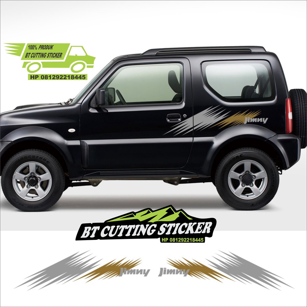 Jual sticker mobil stiker mobil suzuki jimny stiker coret stiker body