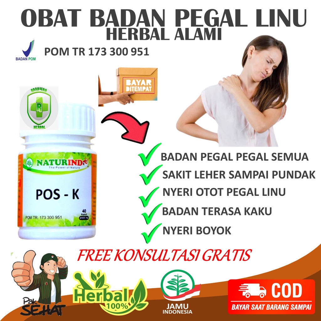 Jual Obat Herbal Pegal Pegal Badan Paha Tangan Nyeri Otot Pegal Linu Seluruh Badan Terlaris