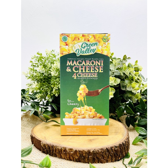Jual Green Valley Macaroni & Cheese 4 Cheese 200 gram Shopee Indonesia