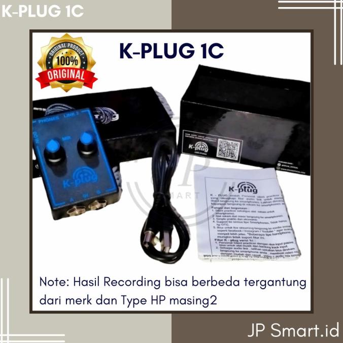 Jual BARU! K-Plug kplug Record Irig I-Rig Personal Monitor | Shopee ...