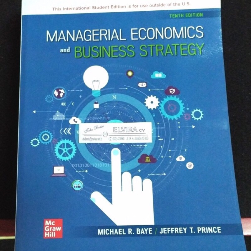 Jual Managerial Economics And Business Strategy 10 Edition (Baye ...