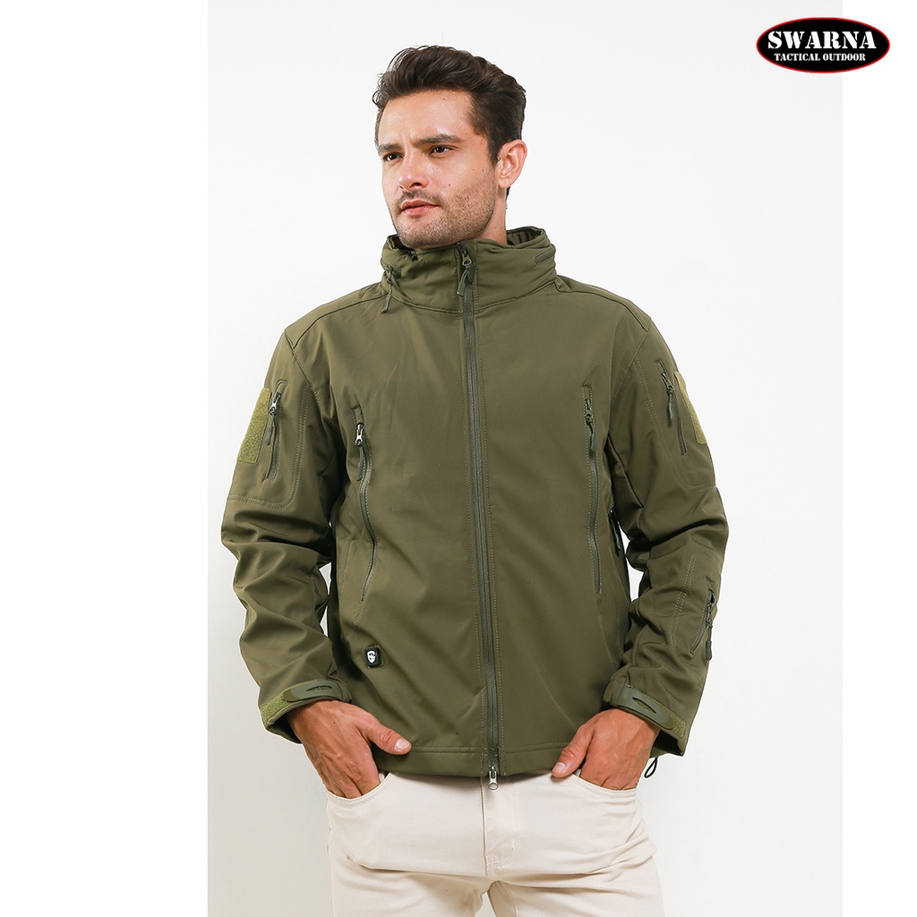 Jual Swarna Tactical Windbreaker Jacket Shopee Indonesia