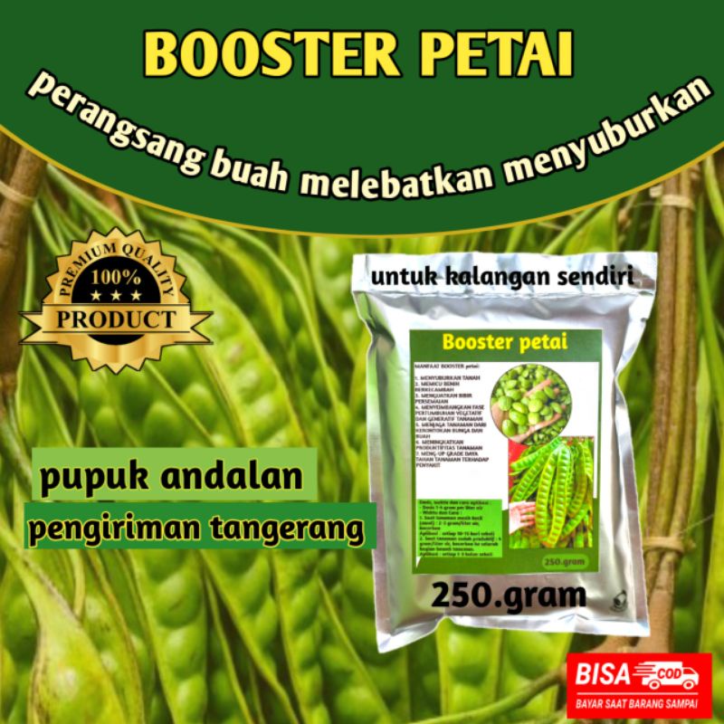 pupuk booster petai pupuk perangsang buah melebatkan menyuburkan