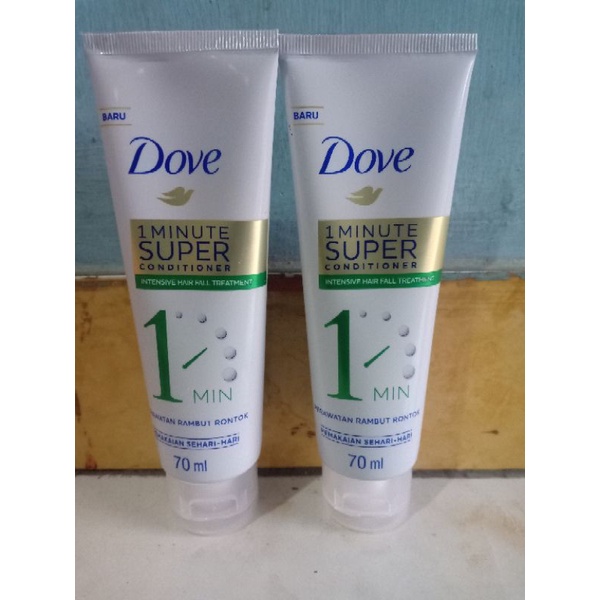Jual DOVE 1 MINUTES SUPER CONDITIONER Perawatan Rambut Rontok | Shopee ...