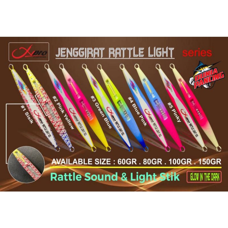 Jual Metal Jig Xpro Rattle & Light Series | Shopee Indonesia