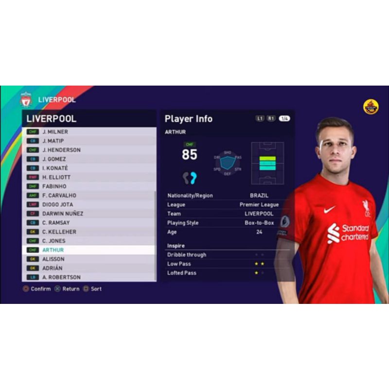 Jual OPTION FILE PES 2021 FULL UPDATE 2023 Untuk PS4 & PS5 | Shopee ...