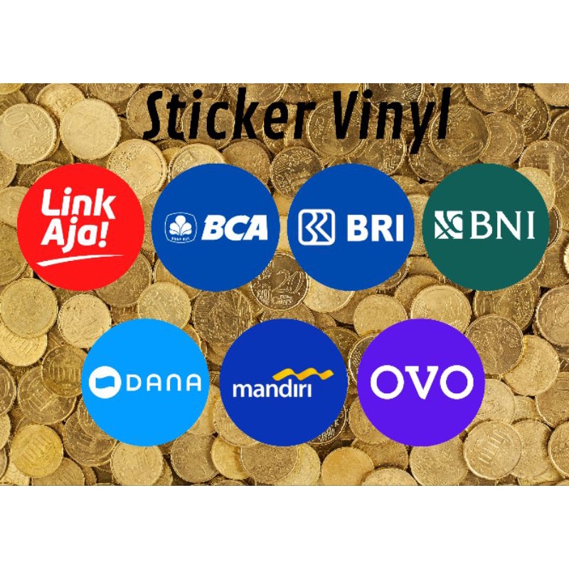 Jual Sticker Vynil Logo rekening | Shopee Indonesia