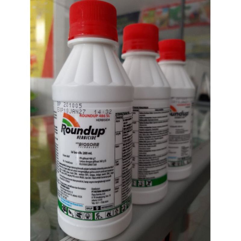 Jual Roundup 200ml - obat pembasmi rumput round up | Shopee Indonesia
