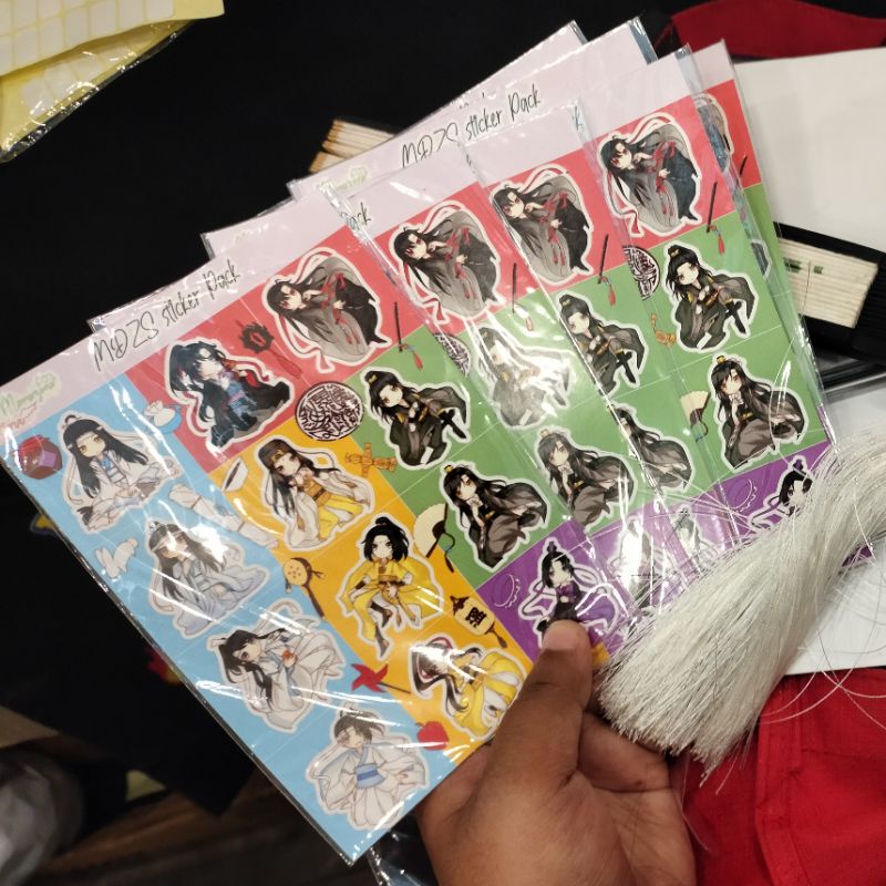 Jual Mo Dao Zu Shi Sticker pack MDZS Kiss cut sticker | Shopee Indonesia