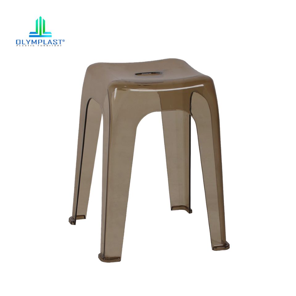 Jual Crystal Stool Olymplast Kursi Bakso Stool Berkualitas Transparant