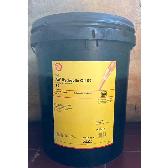 Jual auliantfe Oli Hidrolik Anti Wear SHELL AW HYDRAULIC OIL S2 32