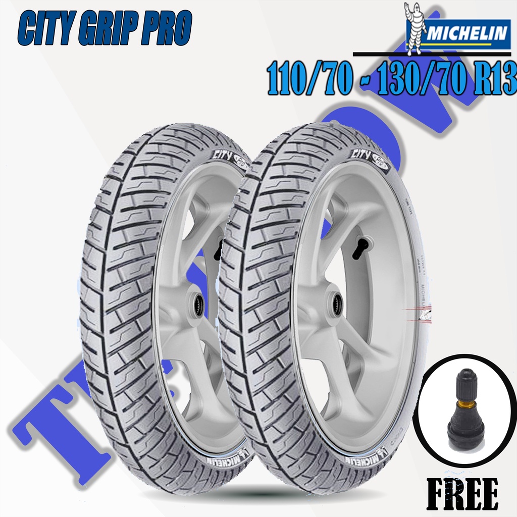 Jual Sepasang Ban Motor Nmax Michelin City Grip Pro 110 70 130