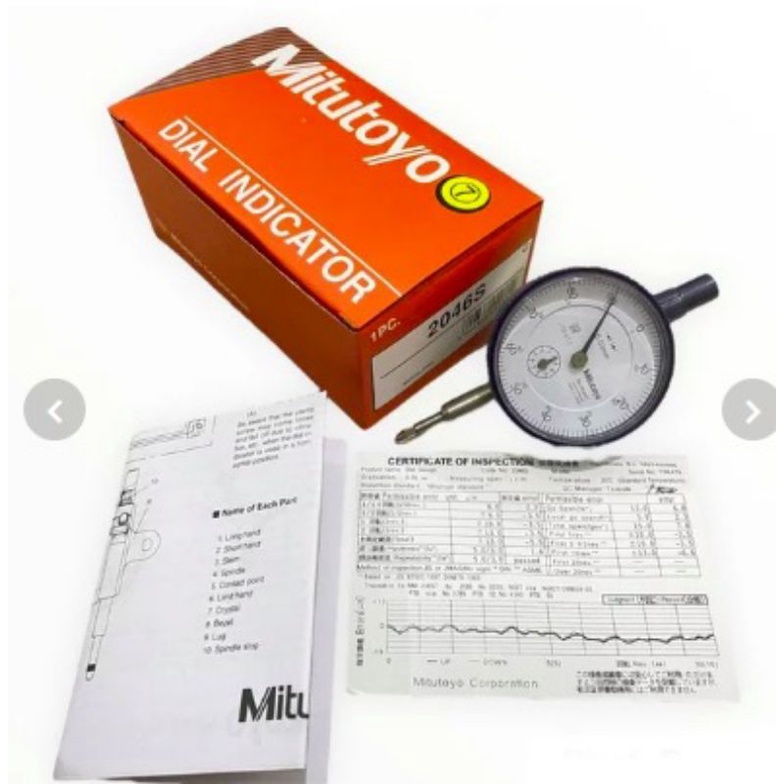 Jual Mitutoyo 2046S multi-revolution dial indicator | Shopee Indonesia