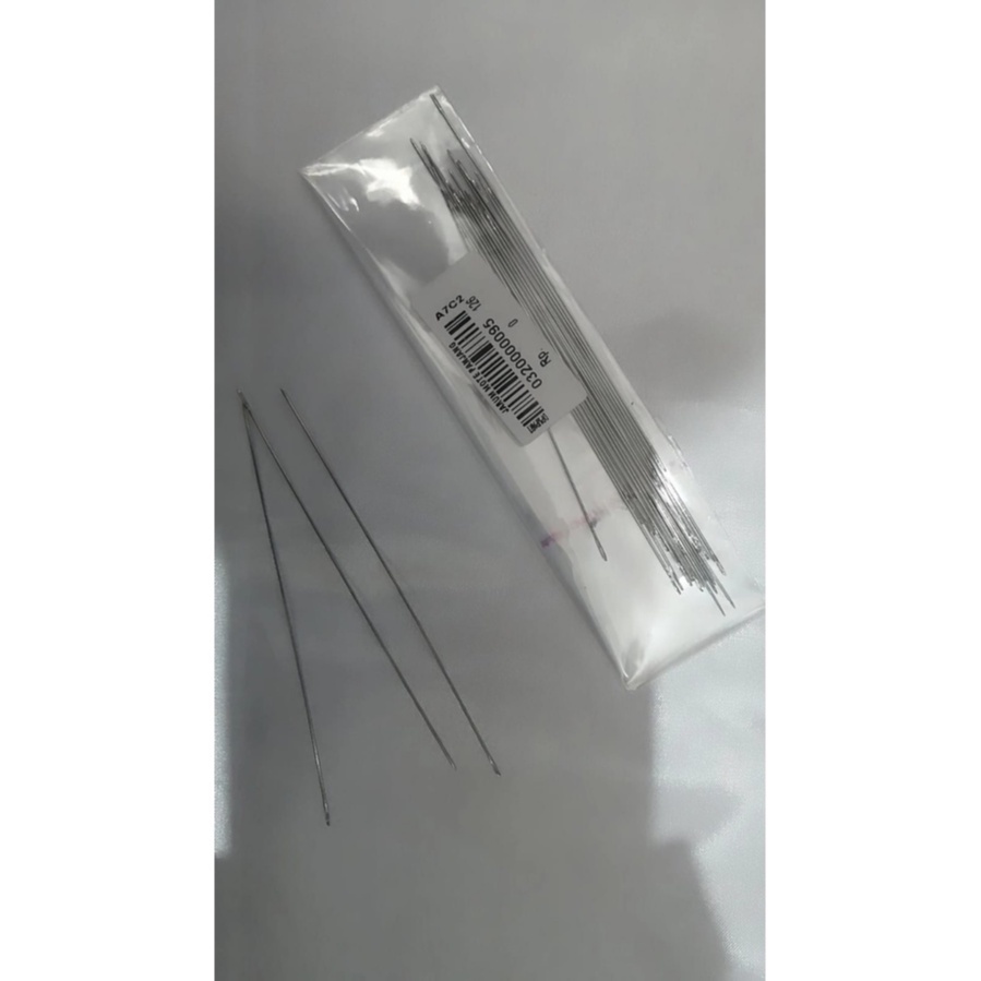 Jual jarum mote panjang/jarum payet panjang/pj 8cm isi 24pcs | Shopee ...