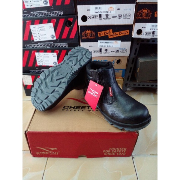 Jual Safety Shoes Cheetah 7111 Original Sni Shopee Indonesia