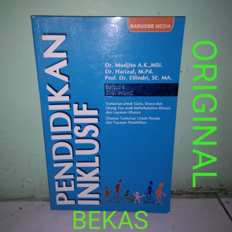 Jual Buku Pendidikan Inklusif - Tuntunan Untuk Guru Siswa Orang Tua ...