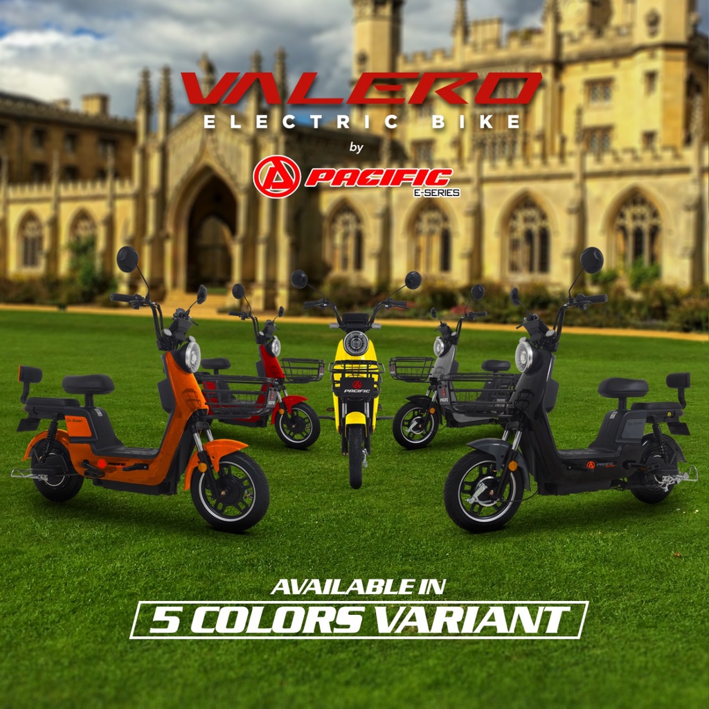 New Sepeda Listrik E-Bike Pacific Valero  Sepeda Listrik 500 Watt Garansi Resmi Murah
