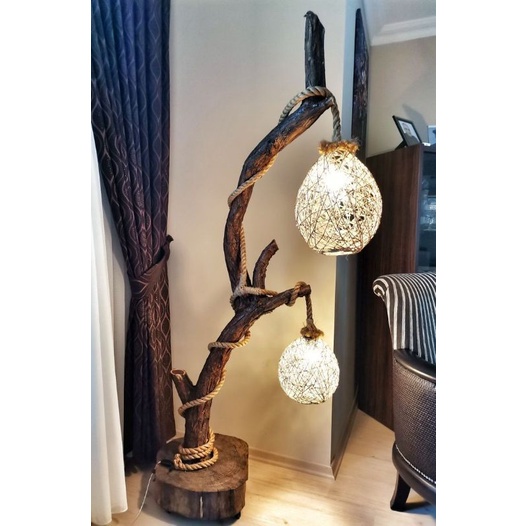 Jual Lampu Hias Rustyc Duduk kayu Lampu Hias Kayu Lampu Hias keren