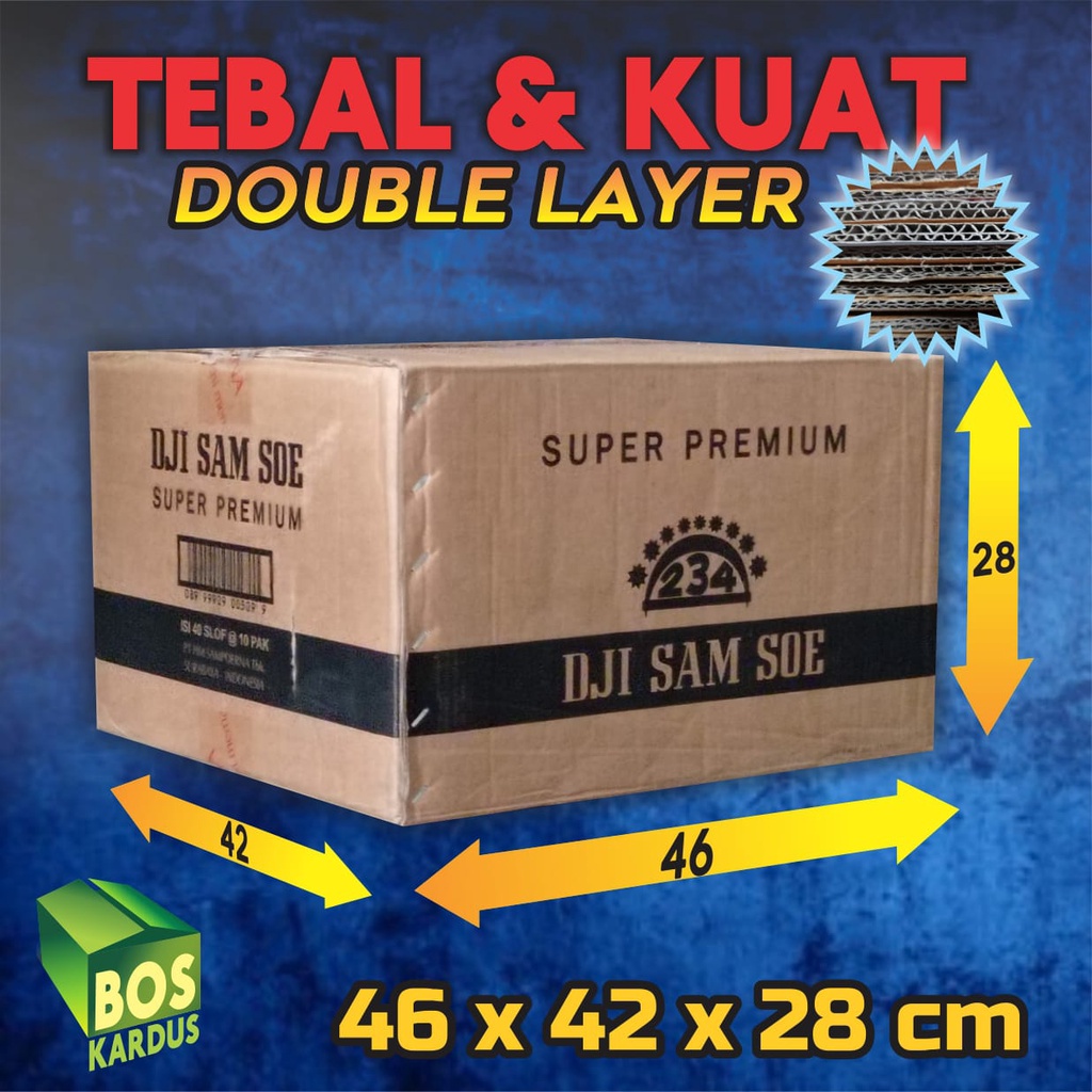 Jual Kardus Besar Pindahan Jumbo Packing Bekas Packaging Dus Tebal Box ...