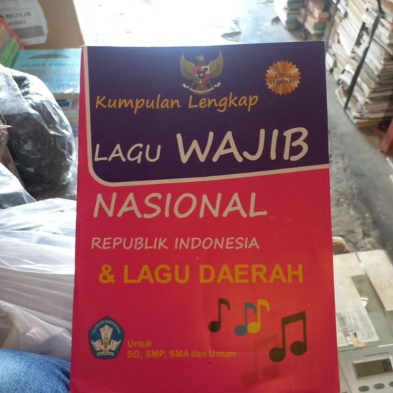 Jual KUMPULAN LENGKAP LAGU WAJIB NASIONAL REPUBLIK INDONESIA & LAGU