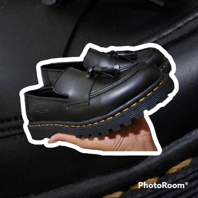 Jual Free Box Sepatu Formal Cewek Dr Martens Sepatu Penny Loafer Slip On Wanita Viral Hade Uk