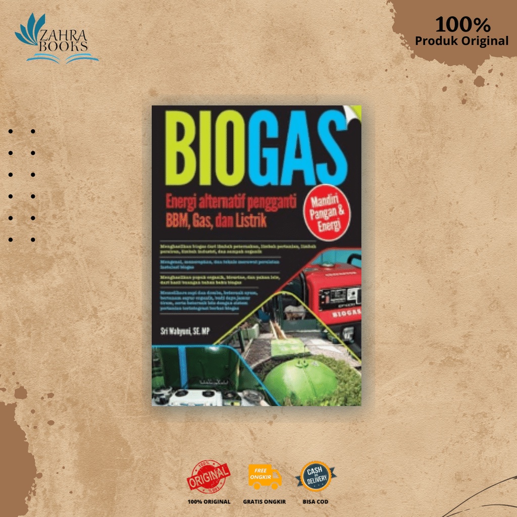 Jual AG - BUKU BIOGAS ENERGI ALTERNATIF PENGGANTI BBM, GAS DAN LISTRIK ...