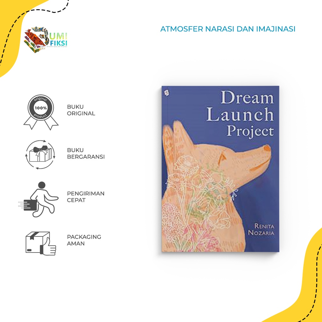 Jual Buku Novel Dream Launch Project Bukune Renita Nozaria Bumi Fiksi Shopee Indonesia