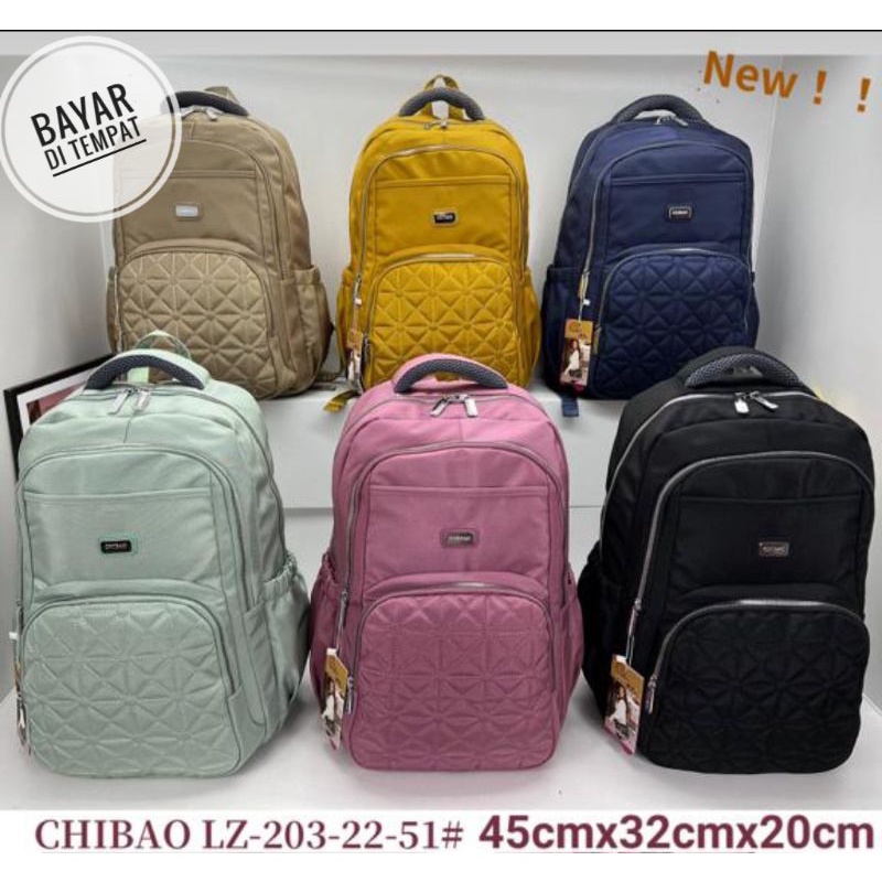 Jual HARGA DISKON !!! Tas RANSEL wanita CHIBAO LZ203-22-51# kanvas ...