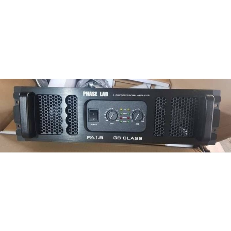 Jual POWER AMPLIFIER PHASE LAB PA1.8 PRO CLASS GB Shopee Indonesia
