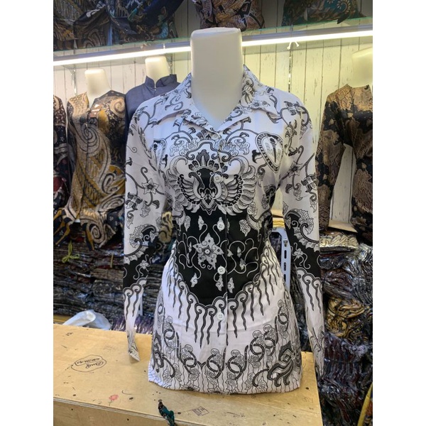 Jual BATIK BLUS PGRI PURING | Shopee Indonesia