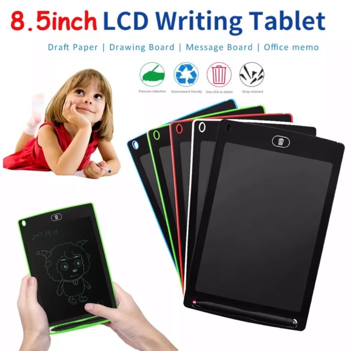 Jual Tablet 8.5 Inch Large Lcd E-Writer Tablet Writing Drawing Memo ...