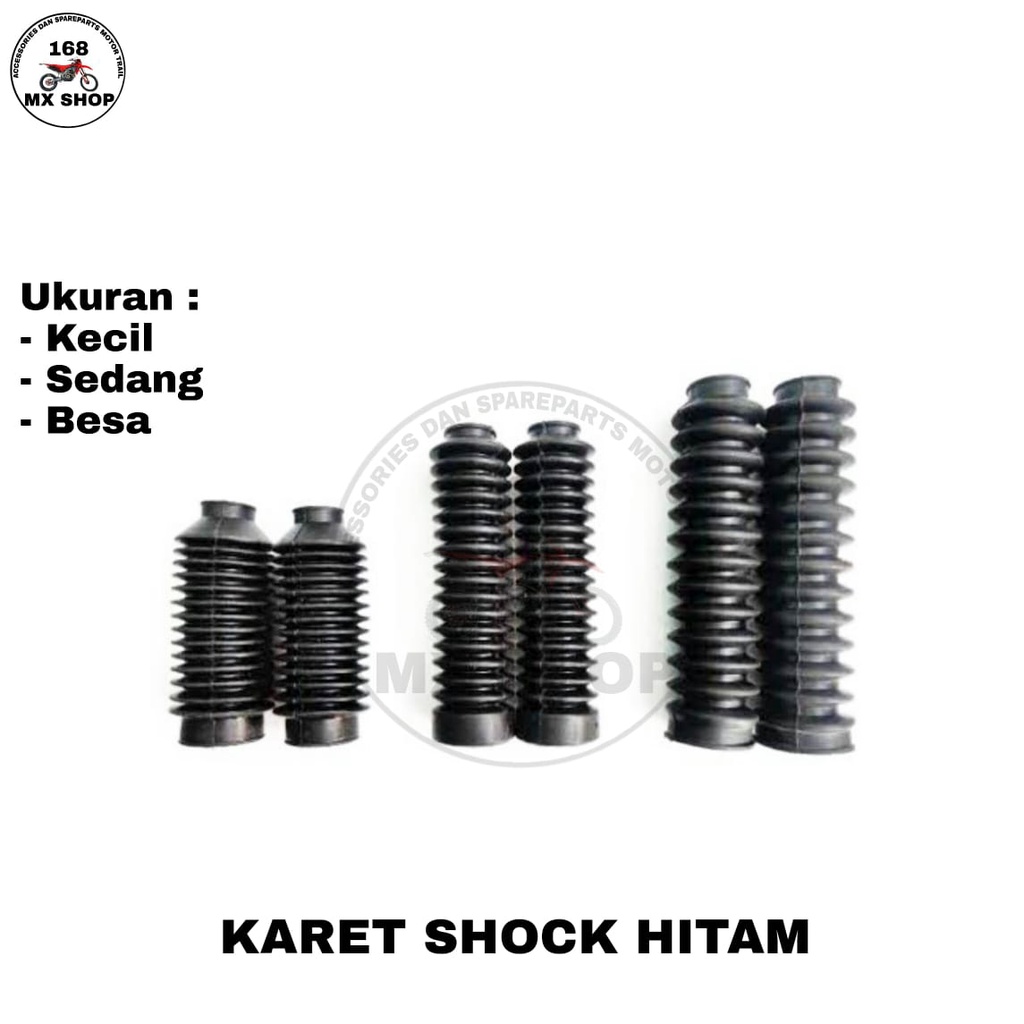 Jual Karet Shock depan universal semua motor cover shock depan motor