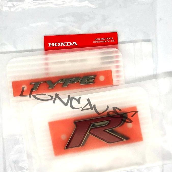 Jual Original Front Emblem Type R Fk8 For Civic Turbo (Sedan ...