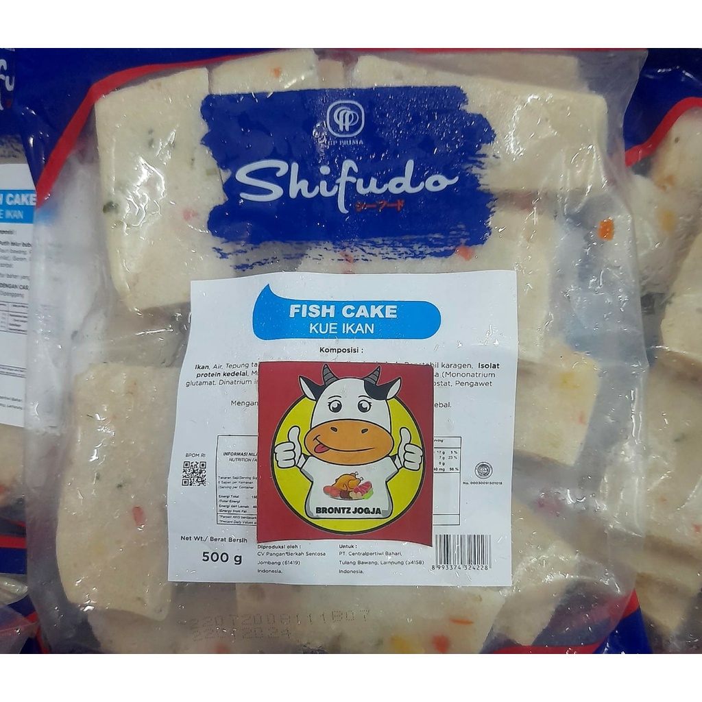 Jual SHIFUDO FISH CAKE 500GR FROZEN FOOD BRONTZ JOGJA Shopee