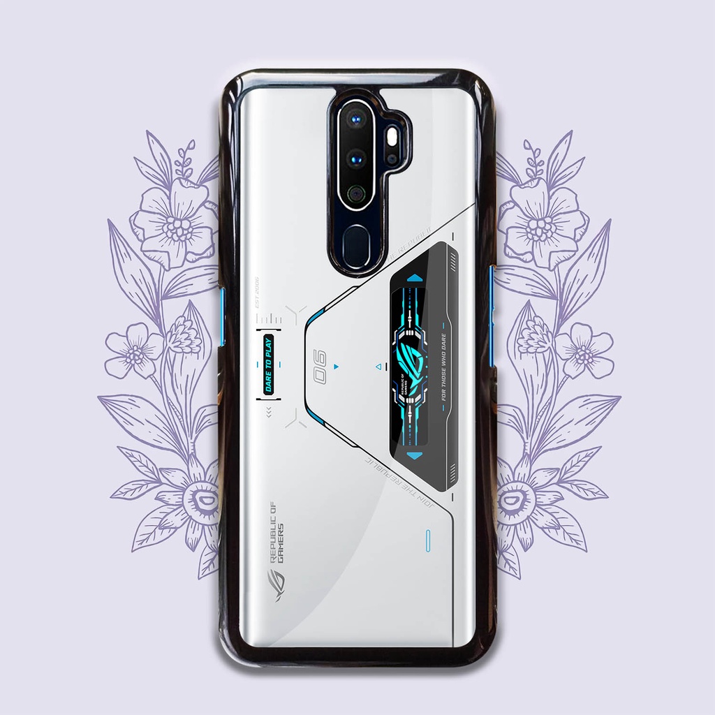 Custodia Portafoglio Per Oppo A5/A9 2020 - Flip Cover In Pelle, Grigio Con Trifoglio - Foto 9