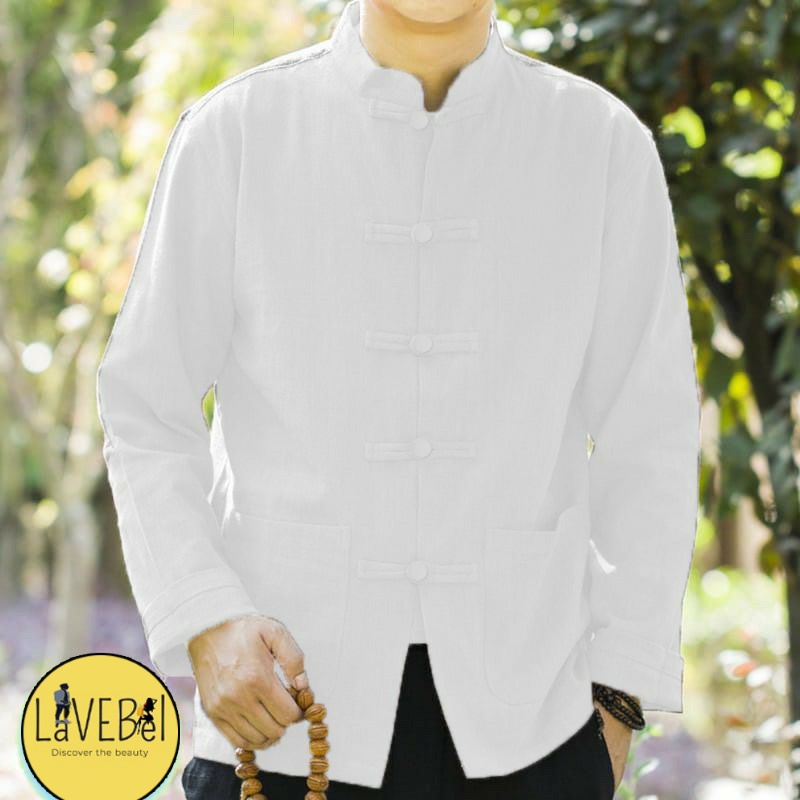 Jual LVB (GRATIS ONGKIR & COD) Baju Koko Cheongsam Lengan Panjang uk
