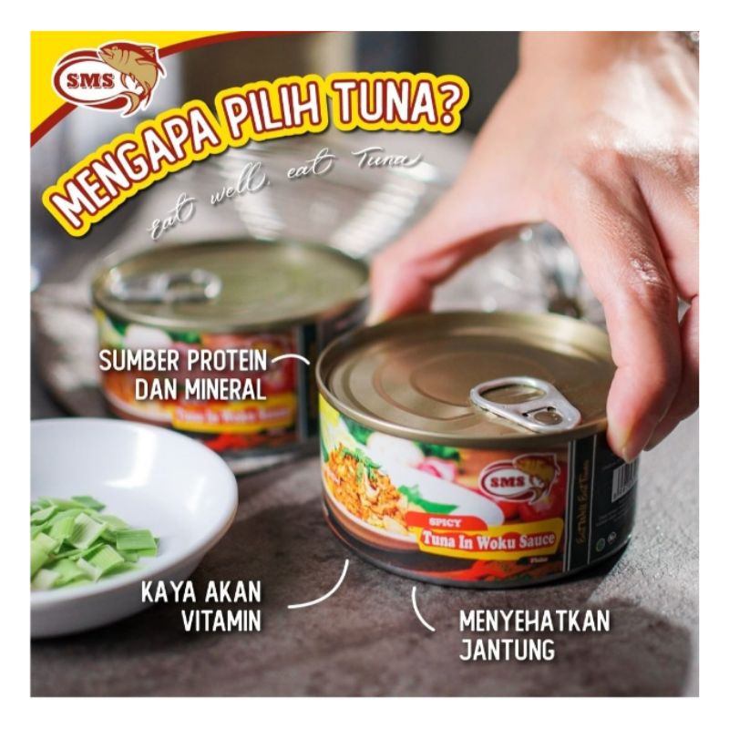 Jual TUNA KALENG 180 gr RASA BUMBU WOKU | Shopee Indonesia