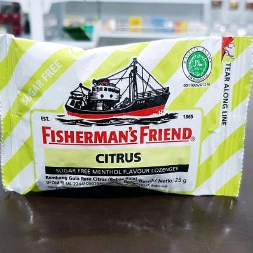 Jual Permen Fisherman Sugar Free Citrus Shopee Indonesia